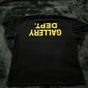 Short sleeve reverse letter gallery dept shirt